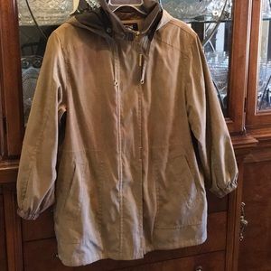 Tan coat, L